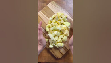 Υγιεινό σνακ: Συνταγή μήλου καρυδιάς με κανέλα