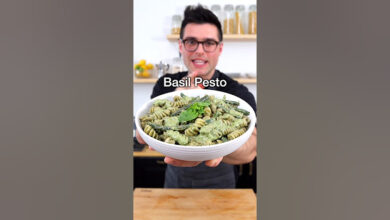 Italian Touch: Vegan Pesto Pasta Recipe