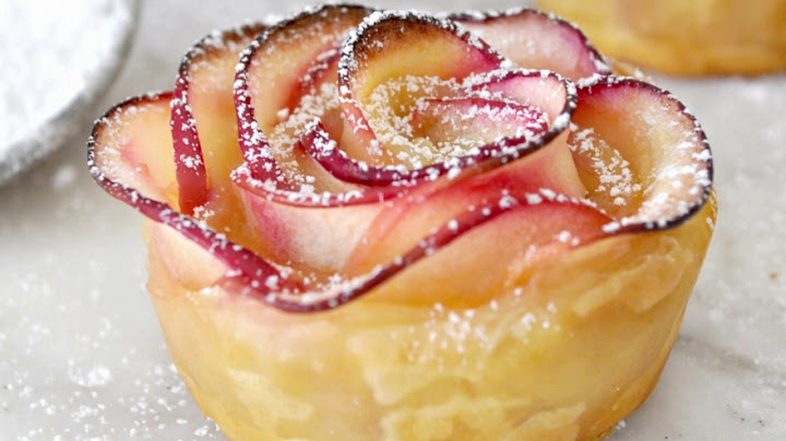 Apple Rose Cookie Recipe – Συνταγή Cookie – Πρακτικές Συνταγές